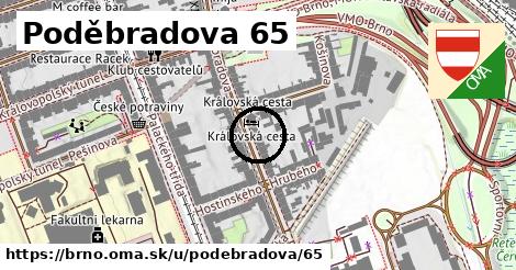 Poděbradova 65, Brno