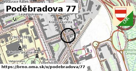 Poděbradova 77, Brno