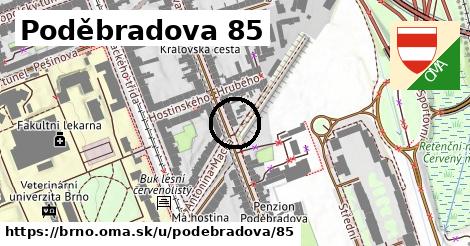 Poděbradova 85, Brno