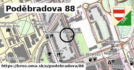 Poděbradova 88, Brno