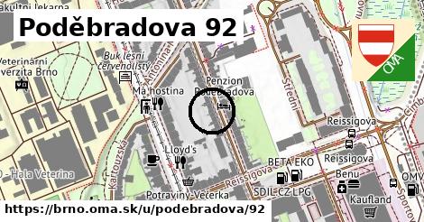 Poděbradova 92, Brno