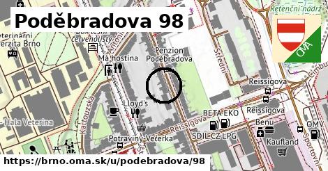 Poděbradova 98, Brno