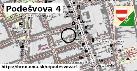 Podešvova 4, Brno