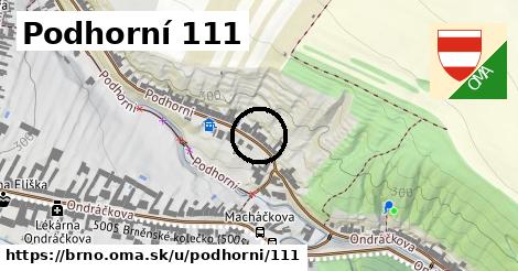 Podhorní 111, Brno