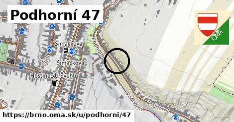 Podhorní 47, Brno