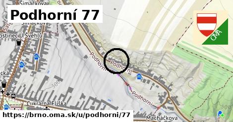 Podhorní 77, Brno