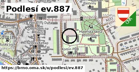 Podlesí ev.887, Brno