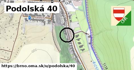 Podolská 40, Brno