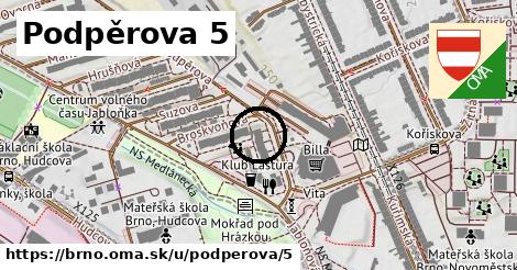 Podpěrova 5, Brno