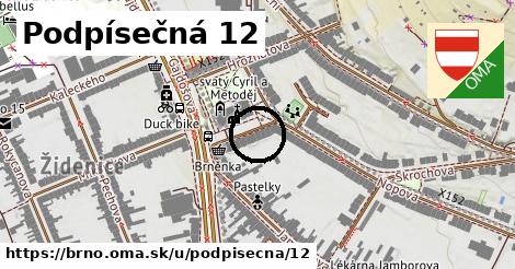 Podpísečná 12, Brno