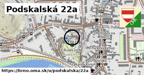 Podskalská 22a, Brno