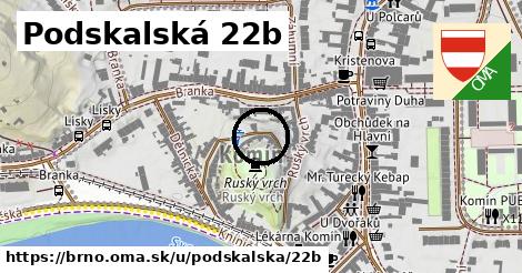 Podskalská 22b, Brno