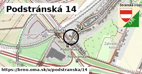 Podstránská 14, Brno