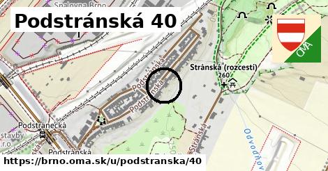 Podstránská 40, Brno