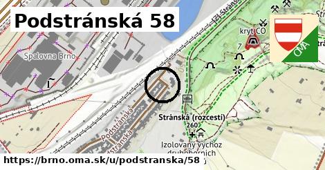 Podstránská 58, Brno