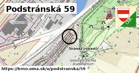 Podstránská 59, Brno