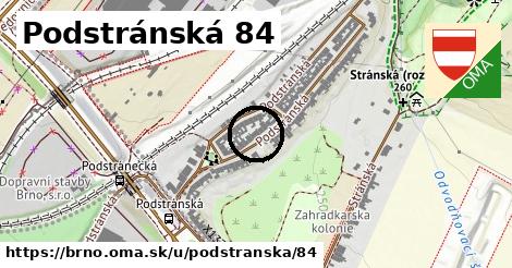 Podstránská 84, Brno