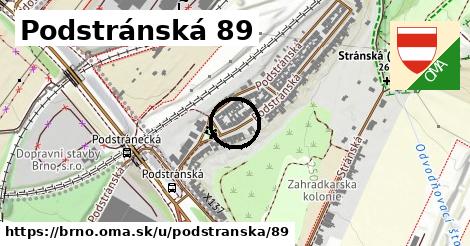 Podstránská 89, Brno