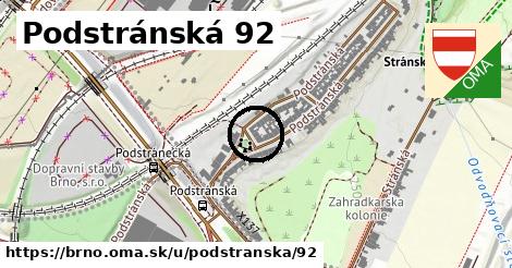 Podstránská 92, Brno