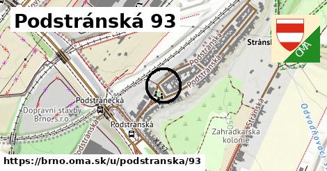 Podstránská 93, Brno