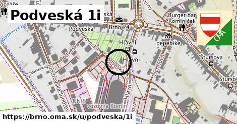 Podveská 1i, Brno