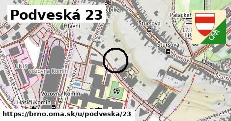 Podveská 23, Brno