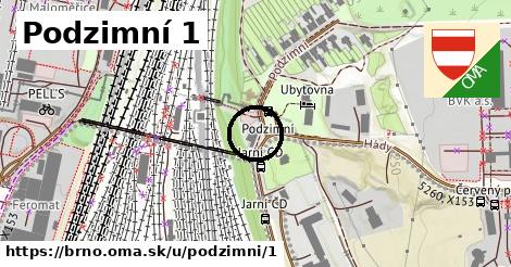 Podzimní 1, Brno