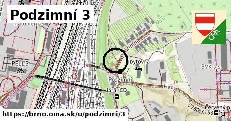 Podzimní 3, Brno