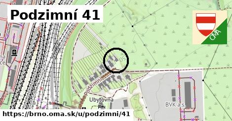 Podzimní 41, Brno