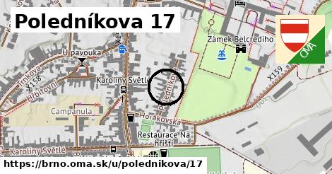 Poledníkova 17, Brno