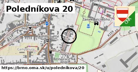 Poledníkova 20, Brno