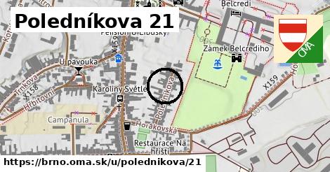 Poledníkova 21, Brno