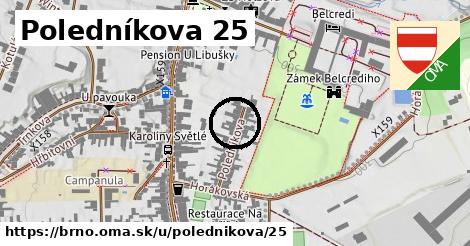 Poledníkova 25, Brno