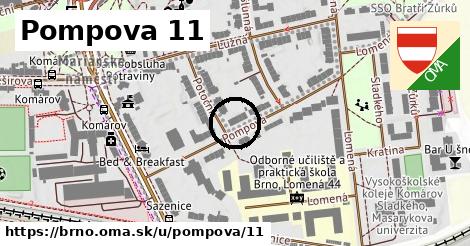 Pompova 11, Brno