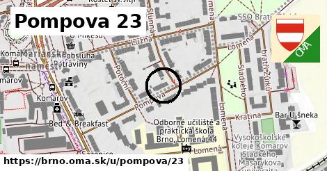 Pompova 23, Brno