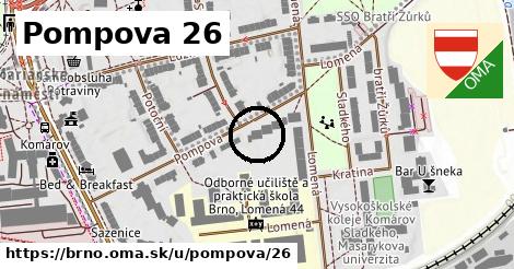 Pompova 26, Brno