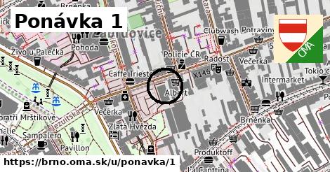 Ponávka 1, Brno