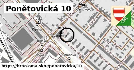 Ponětovická 10, Brno