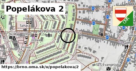 Popelákova 2, Brno