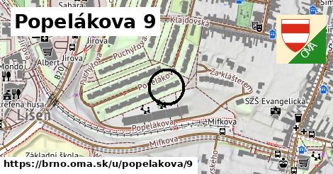 Popelákova 9, Brno