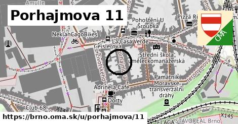 Porhajmova 11, Brno
