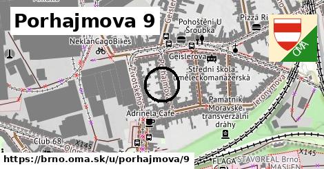 Porhajmova 9, Brno