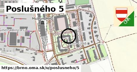 Poslušného 5, Brno