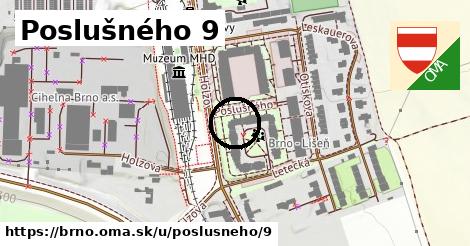 Poslušného 9, Brno