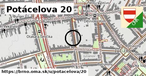 Potácelova 20, Brno