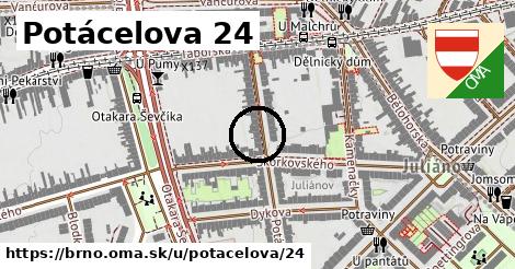 Potácelova 24, Brno