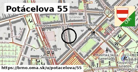 Potácelova 55, Brno