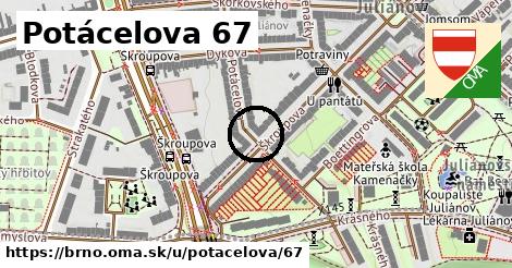 Potácelova 67, Brno