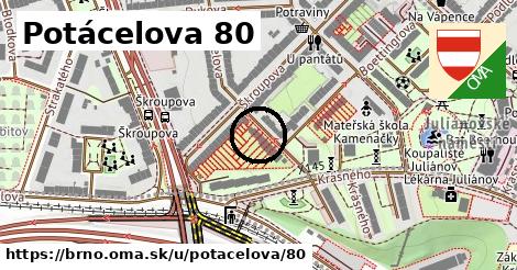 Potácelova 80, Brno