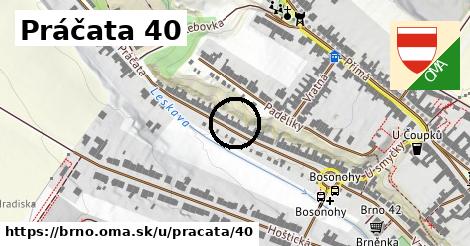 Práčata 40, Brno